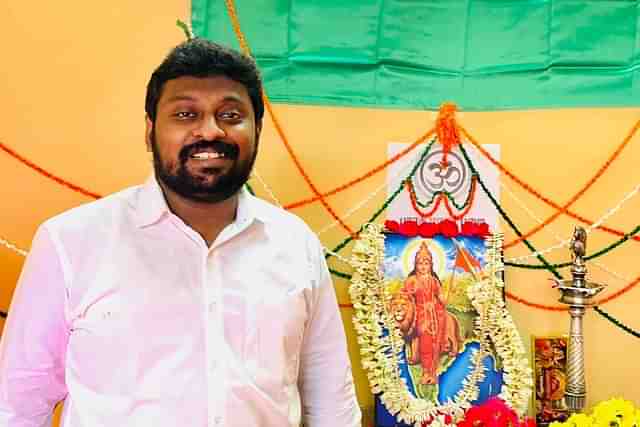 Tamil Nadu BJP spokesman S G Suryah. (SGSuryah/Twitter)