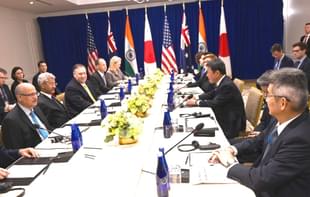 External Affairs Minister Dr S Jaishankar with other Quad ministers and officials