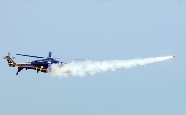 LCH firing an MBDA Mistral air-to-air missile.   