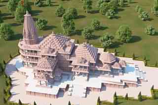 Shri Ram Mandir 3D Model (Pic Via Twitter)