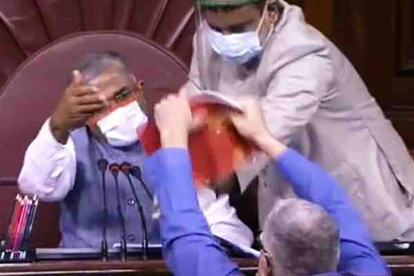 Derek O'Brien in Rajya Sabha