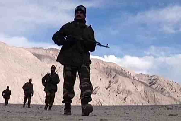 Indian Army troops (Doordarshan)