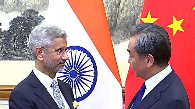  India’s External Affairs Minister S Jaishankar and Chinese foreign minister Wang Yi &nbsp;