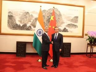 EAM S Jaishakar with Chinese FM Wang Yi (@EOIBeijing/Twitter)