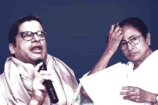 Political strategist Prashant Kishor and Bengal Chief Minister Mamata Banerjee.