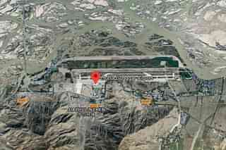 The Lhasa Gonggar Airport.
