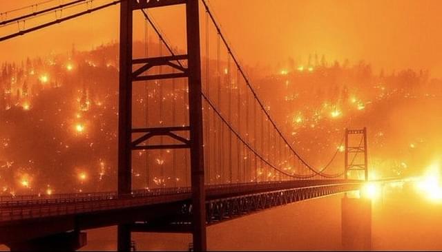 California Fire (Picture via Twitter)