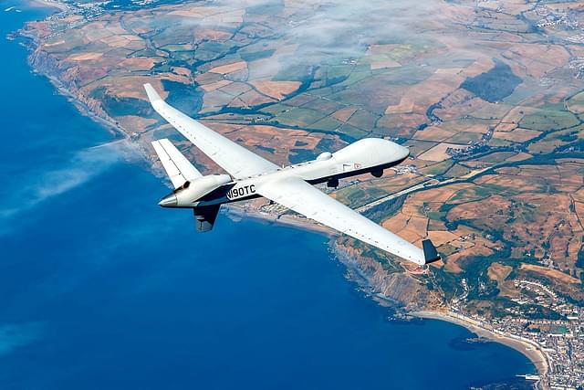 MQ-9B SkyGuardian flies across Atlantic for RAF100 event &nbsp;
