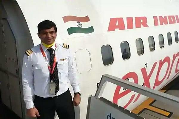 Co-pilot Akhilesh Sharma (Hindustan Times)