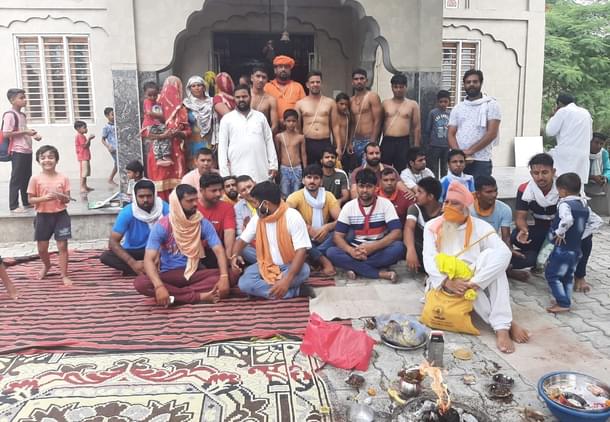 After the “ghar wapsi” event in Aasan Kalan on 23 June