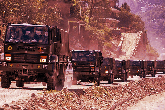 Indian Army convoy (Representative Image)