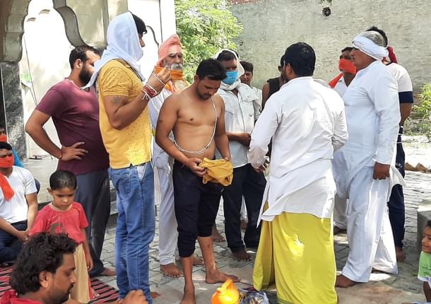 The “ghar wapsi” event in Aasan Kalan on 23 June