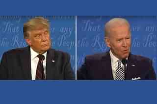 Trump, Biden during first presidential debate