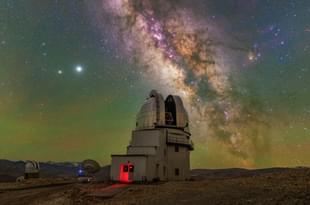 Himalayan Chandra Telescope in Ladakh. (Photo by Dorje Angchuk)