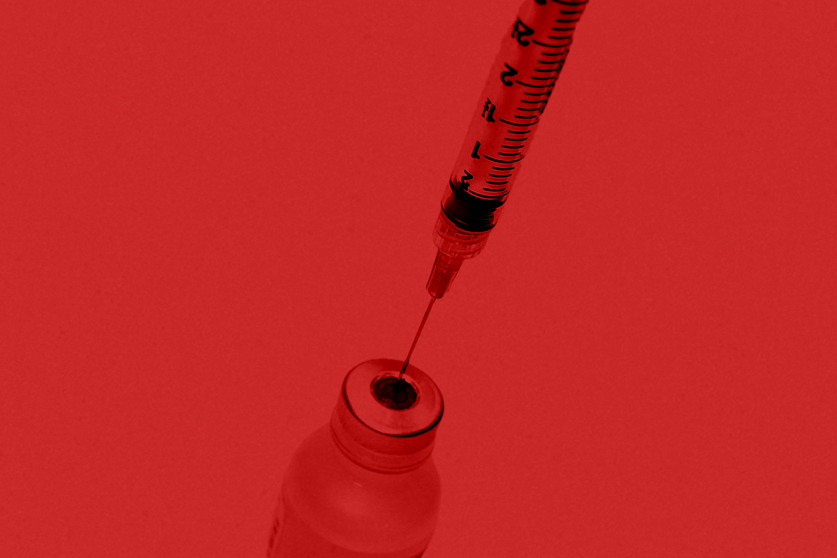 A representative image of Covid-19 vaccine.  