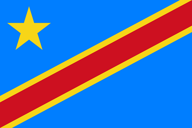 Flag of the Democratic Republic of Congo
