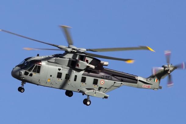 AgustaWestland AW101, the helicopter sold to India. 