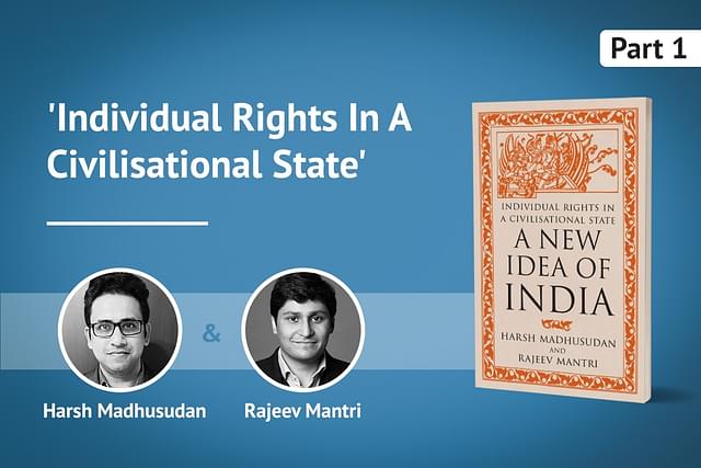 Harsh Madhusudan and Rajeev Mantri, Authors of <i>A New Idea Of India&nbsp;</i>
