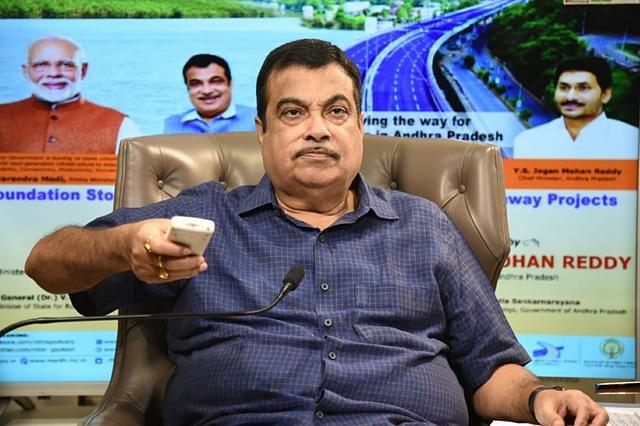 Union Road Transport and Highways Minister Nitin Gadkari (Pic Via Twitter)