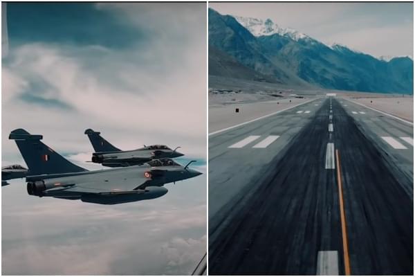 Screengrabs from the IAF video. 