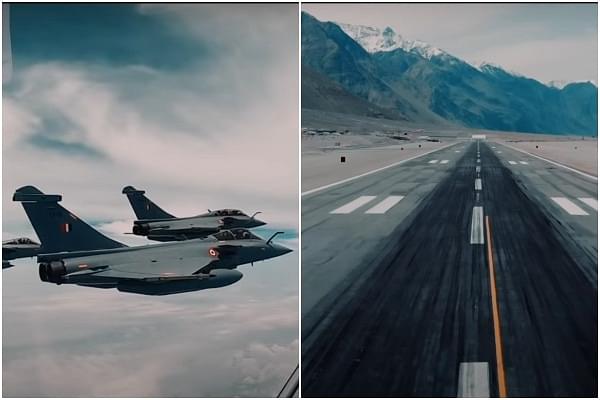 Screengrabs from the IAF video.&nbsp;