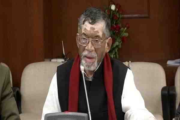 Union Labour and Employment Minister Santosh Kumar Gangwar.