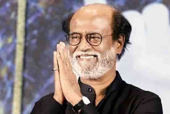 Tamil superstar Rajinikanth.