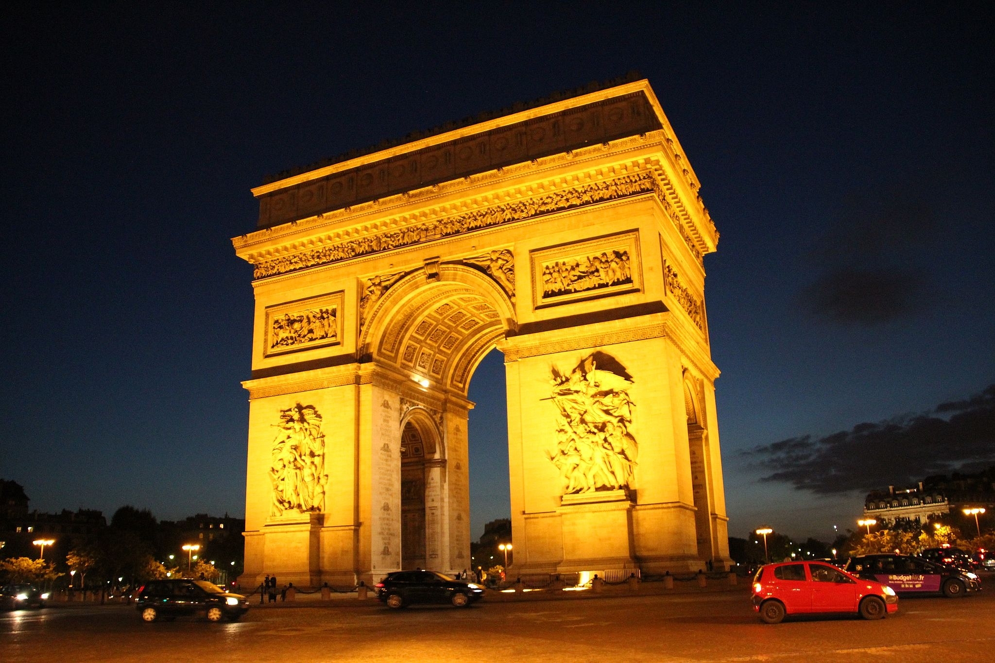 Arc de Triomph (Wikimedia Commons) 