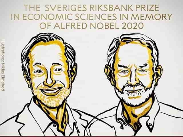 2020 Nobel Prize in Economics winners Paul R Milgrom and Robert B Wilson (Picture:@NobelPrize)