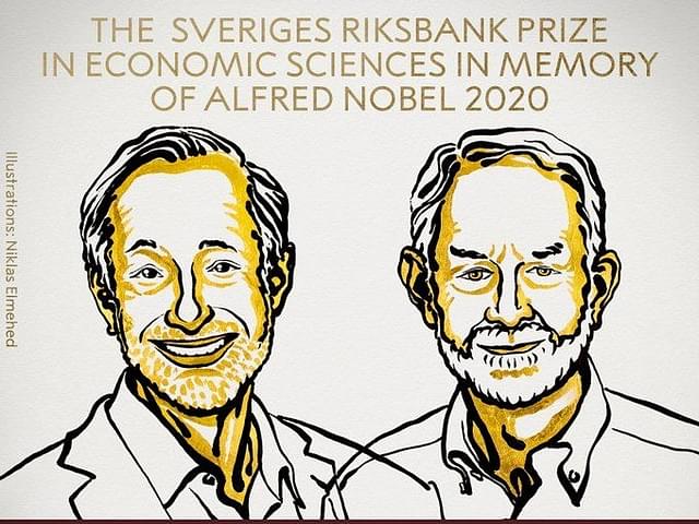 2020 Nobel Prize in Economics winners Paul R Milgrom and Robert B Wilson (Picture:@NobelPrize)