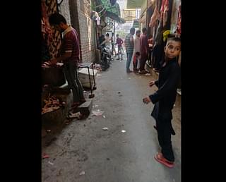In the lane in Jahangirpuri where one of the accused lives
