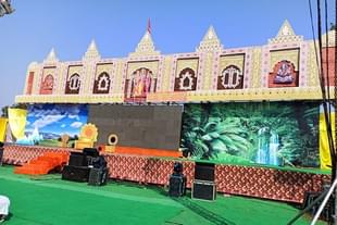 Ram Leela stage in Ayodhya
