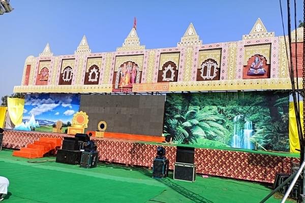 Ram Leela stage in Ayodhya