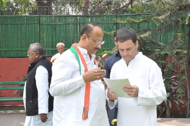 Brajesh Kumar Pandey With Rahul Gandhi