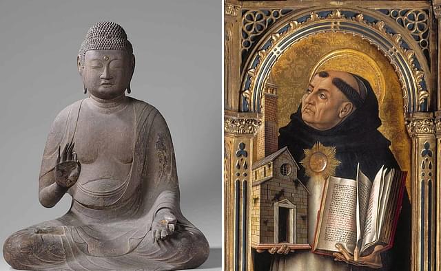 No serious scholar or politician would dirty cheery pick misogynist statements attributed to Buddha and Thomas Aquinas to demonize Buddhism or Christianity.