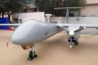Indigenous medium altitude long endurance multirole drone Rustom-II (Shiv Aroor/Livefist)