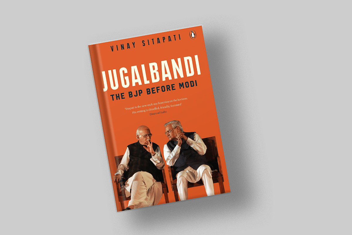 The cover of the book ‘ Jugalbandi: The BJP Before Modi’.