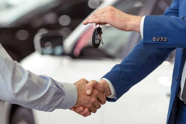 Transfer of vehicle ownership.