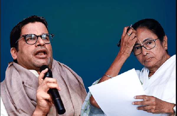 Prashant Kishor and Mamata Banerjee.