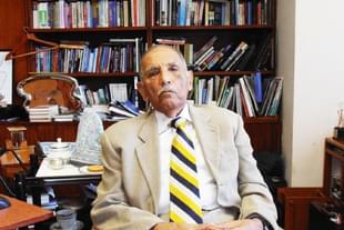 F C Kohli in TCS office. (Anand Parthasarathy)