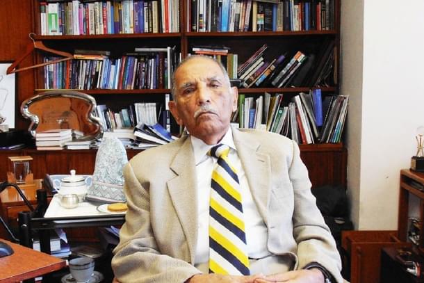 F C Kohli in TCS office. (Anand Parthasarathy)