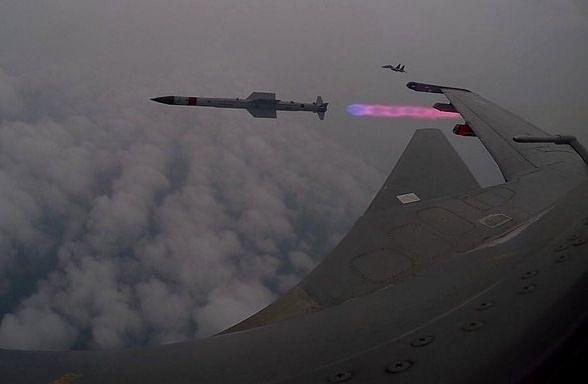 Astra air-to-air missile test-fired from IAF’s Su-30 MKI.&nbsp;