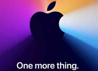 Apple has announced its 'One More Thing' Event (Pic Via Twitter)
