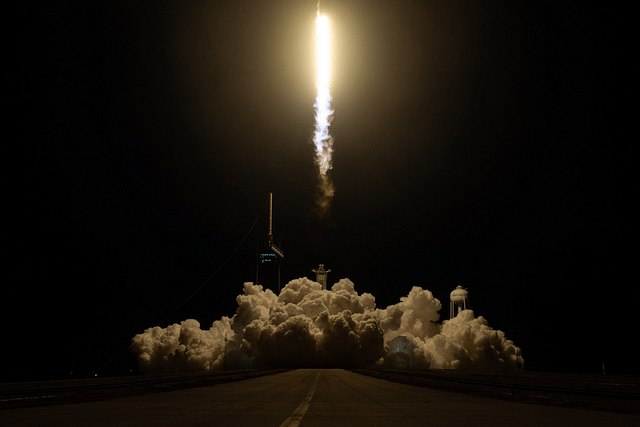NASA SpaceX Crew-1 launch (Photo: NASA/Joel Kowsky)