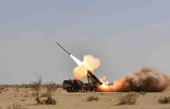 Guided Pinaka rocket tested.&nbsp;