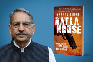 Karnal Singh talks about his book, right.