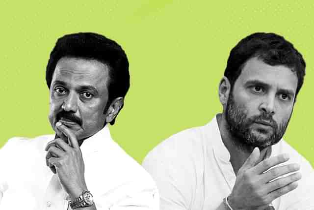 Rahul Gandhi and M K Stalin.