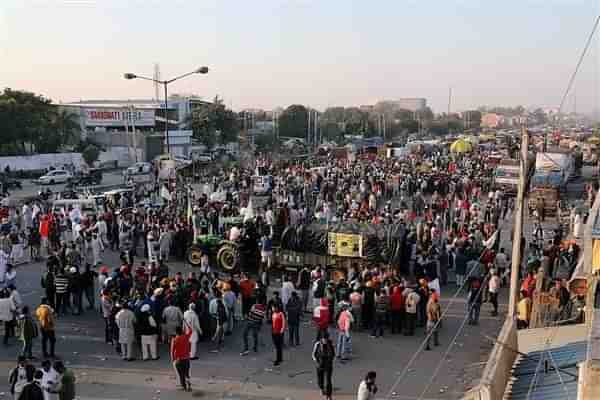 Farmer Protests in Delhi (Doordarshan)