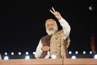 Prime Minister Narendra Modi at BJP HQ