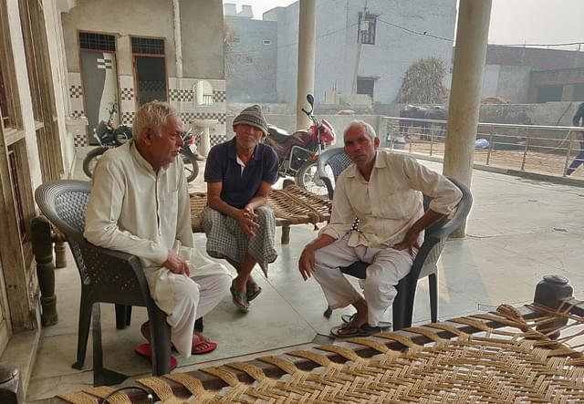 Mahendra, Vijaypal and Balraj (from left to right in the picture)